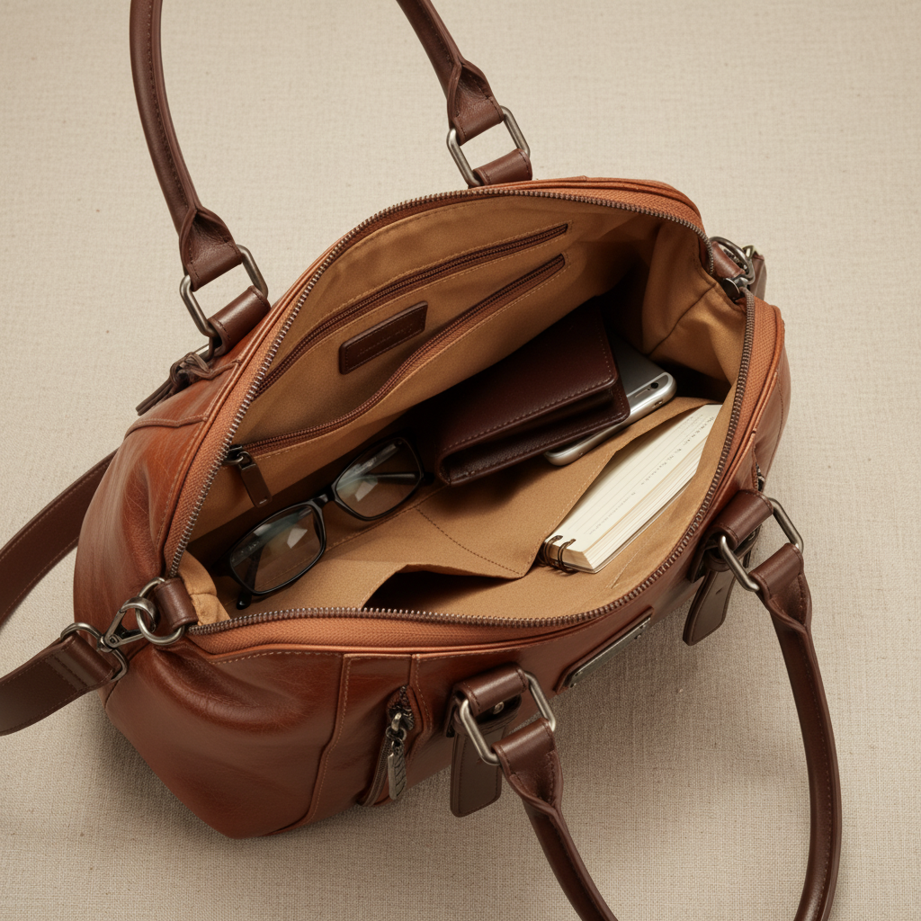 Bolso de cubo de lujo rojo