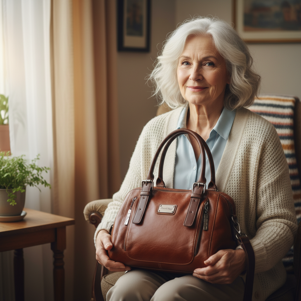 Bolso de cubo de lujo rojo