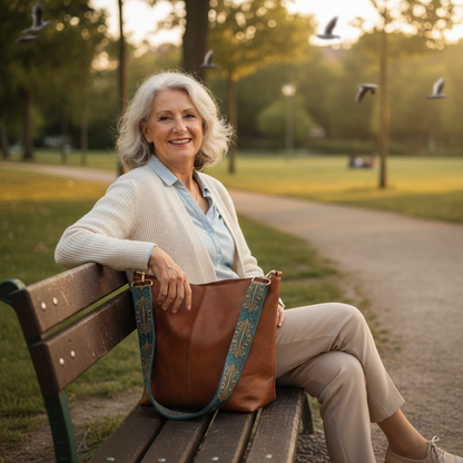 Tamar Bolso de piel vintage